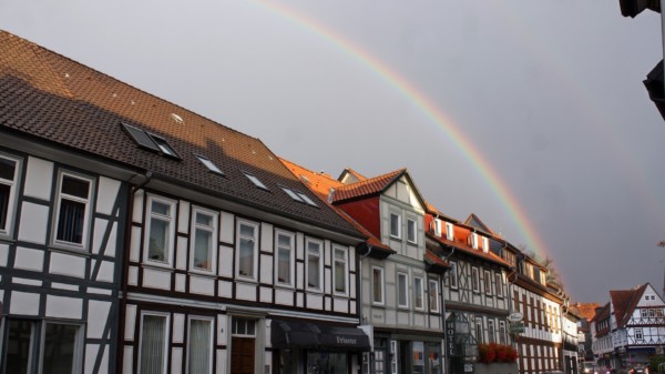 Regenbogen über Bad Gandersheim